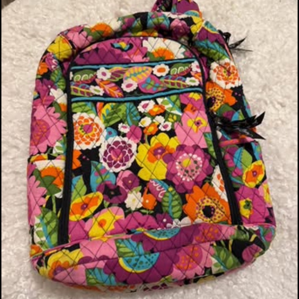 Vera Bradley Floral Quilted Women's Backpack